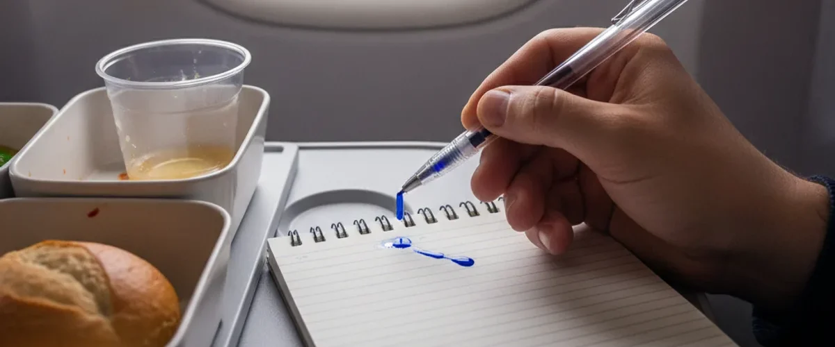 stylos bille fuient ils avion